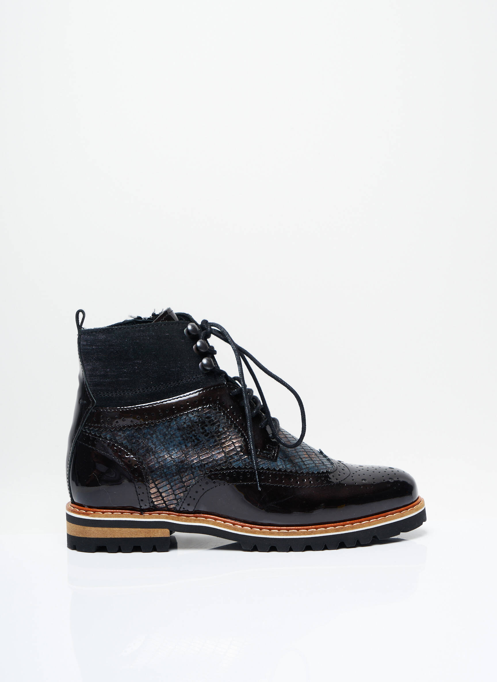 Regard Bottines Femme couleur bleu