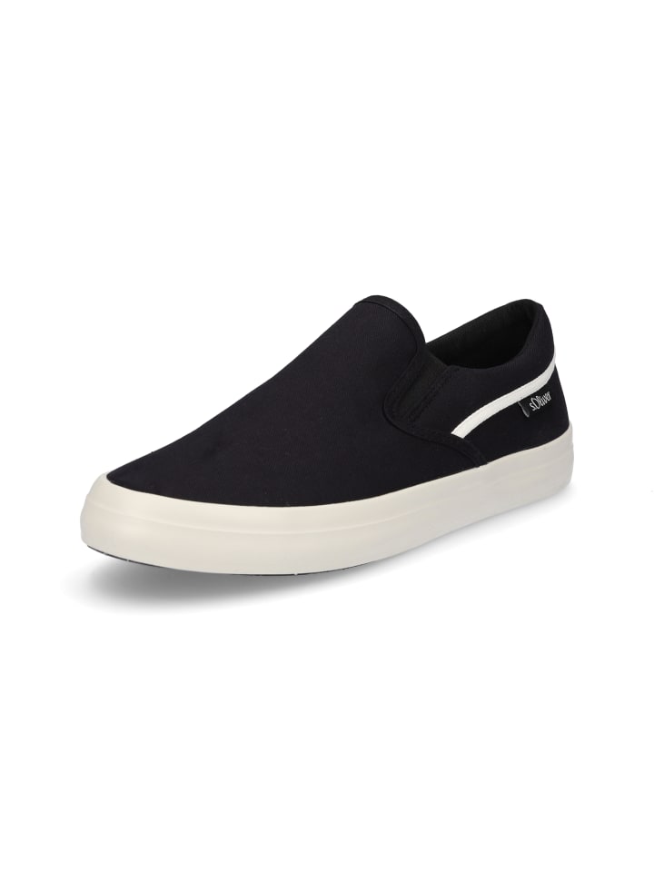 s.Oliver Slipper in schwarz günstig kaufen
