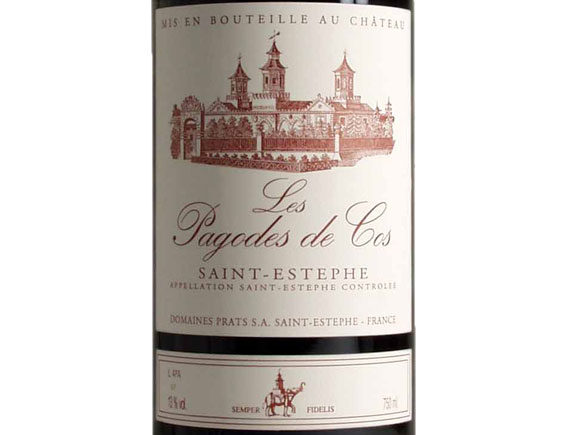 Les Pagodes de Cos 2009 Bordeaux Saint-Estèphe