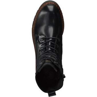 SCOTCH & SODA Olivine Schnürstiefelette in schwarz