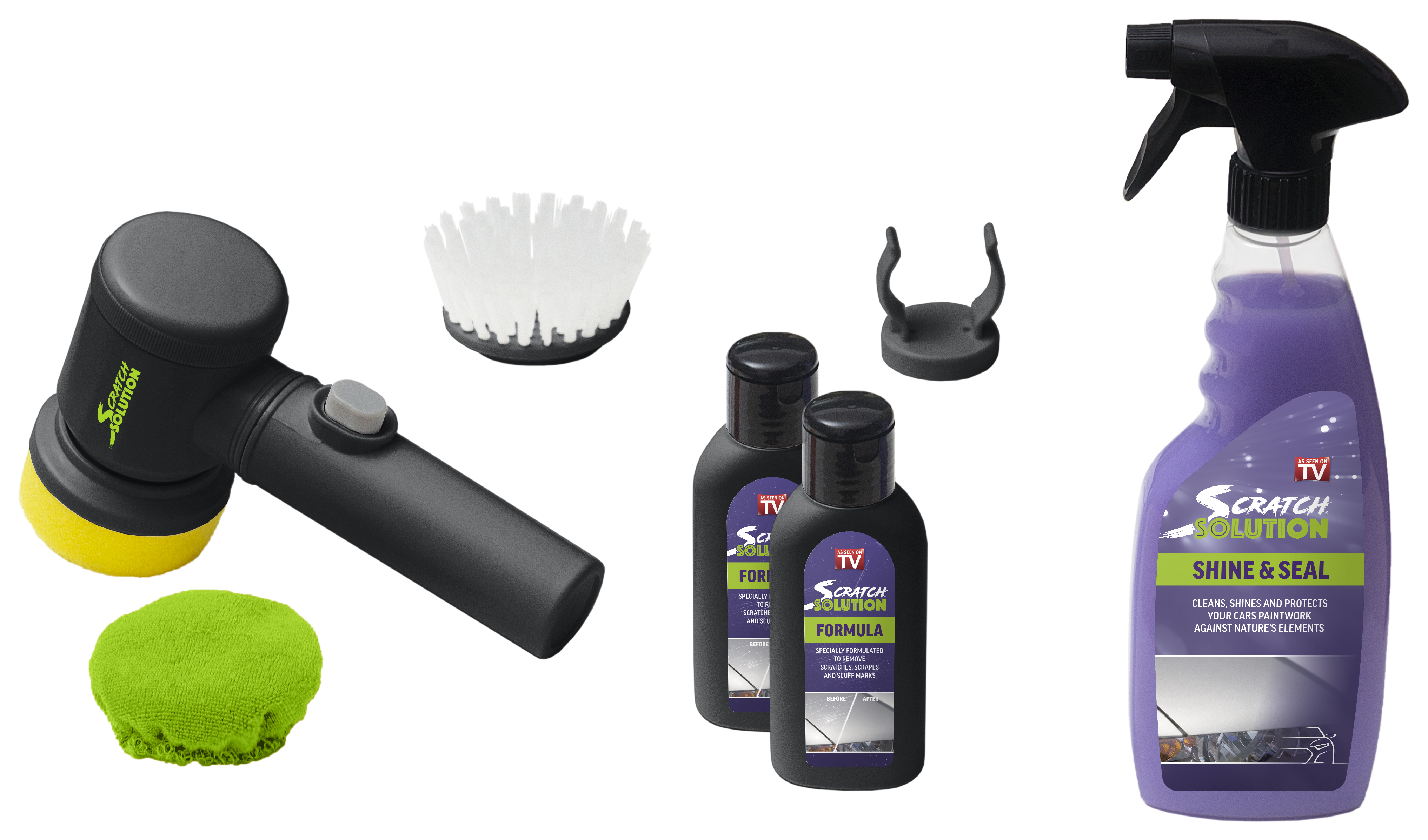 Scratch Solution Set inkl. Turbo Vac Hochleistungs-Staubsauger - ATU