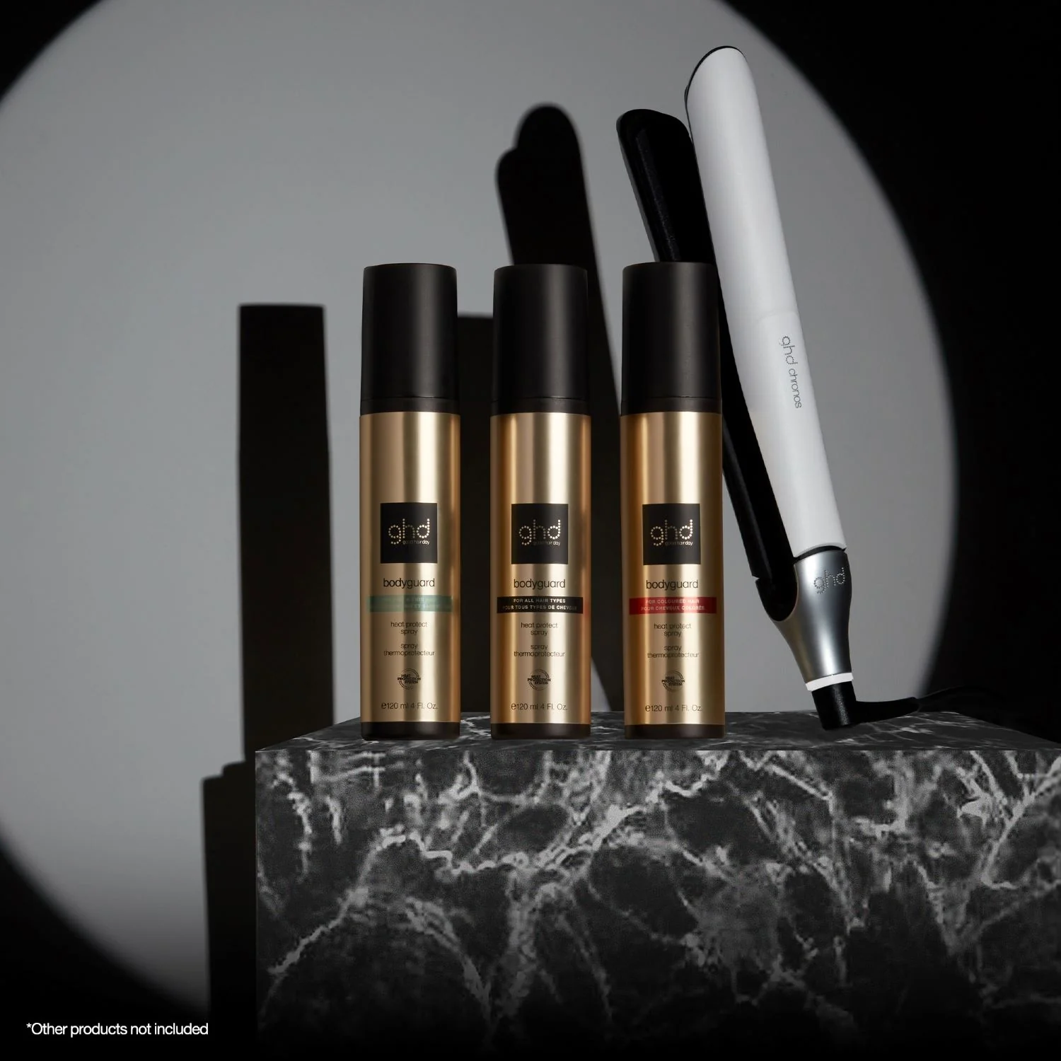 ghd Style Bodyguard - Spray protector térmico - Cabello teñido - Spray protector térmico