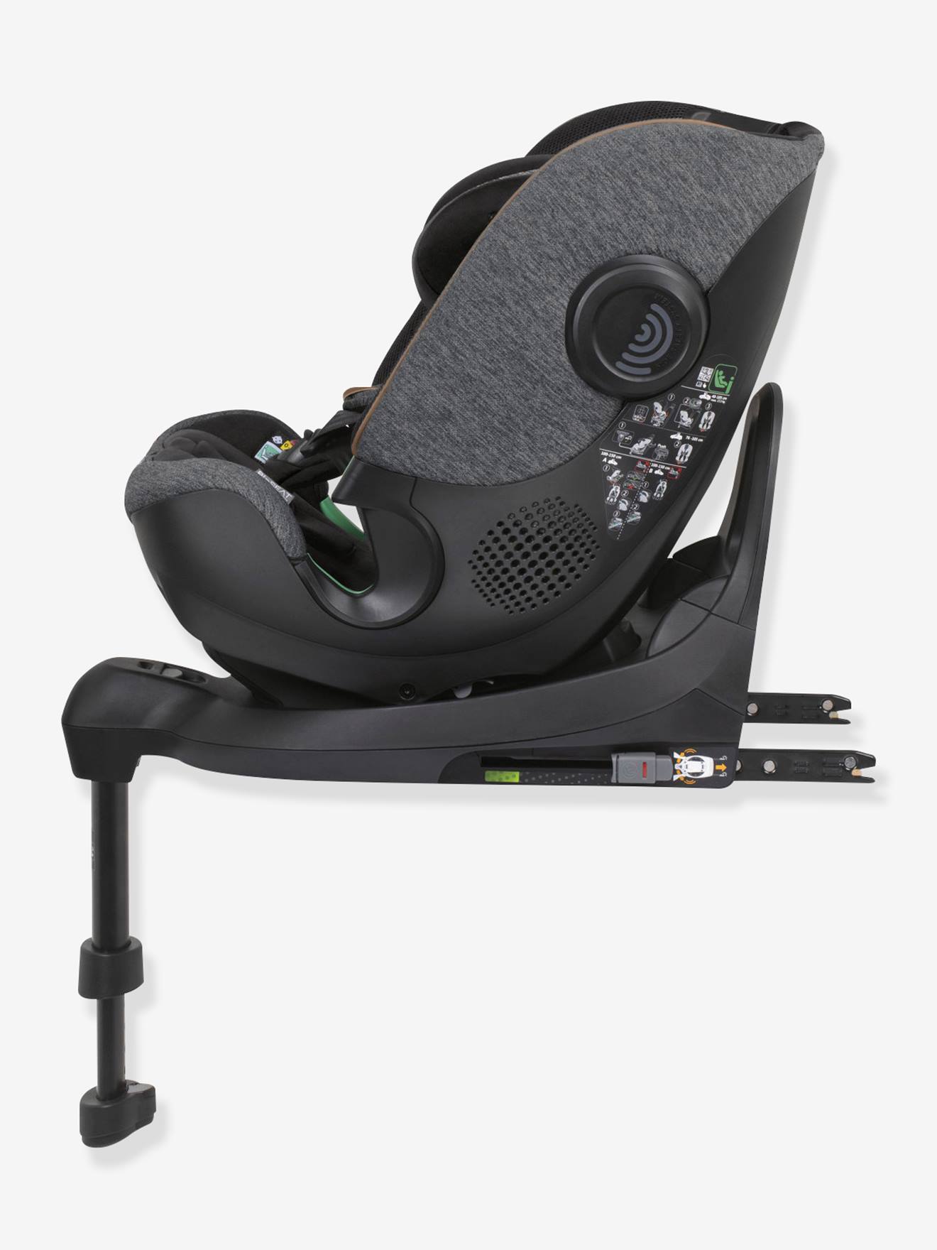 Chicco Kindersitz Bi-Seat i-Size Air CHICCO, 40-150 cm, 0+/1/2/3 - schwarz