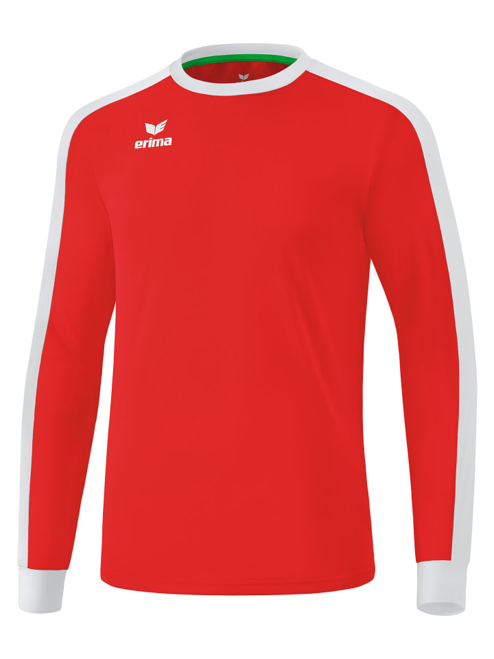 erima Retro Star Trikot langarm in rot/weiss günstig kaufen
