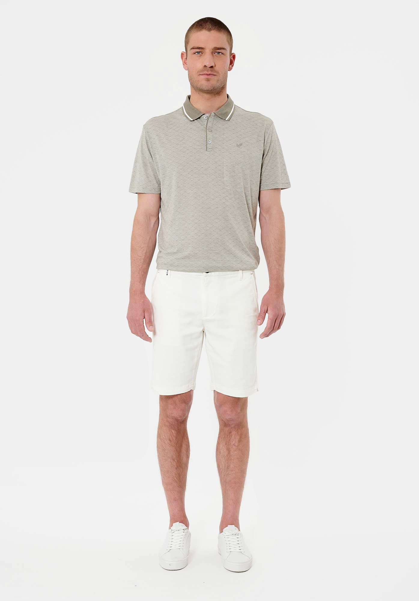MAGIC  Short slim blanc Homme