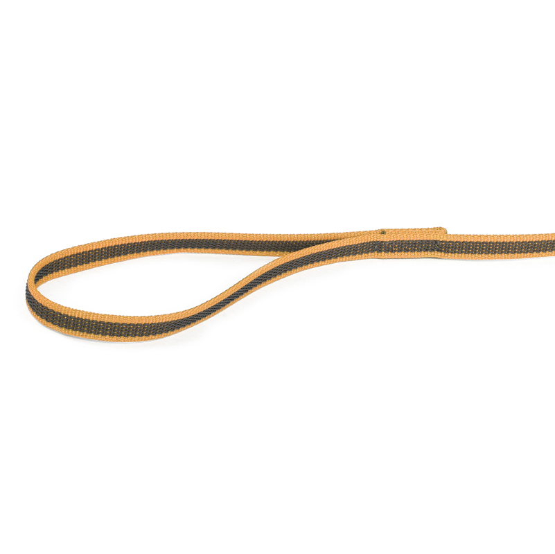 JULIUS-K9 Hundeleinen JULIUS-K9 Führleine 14mm Schlaufe 1 m orange/ grau
