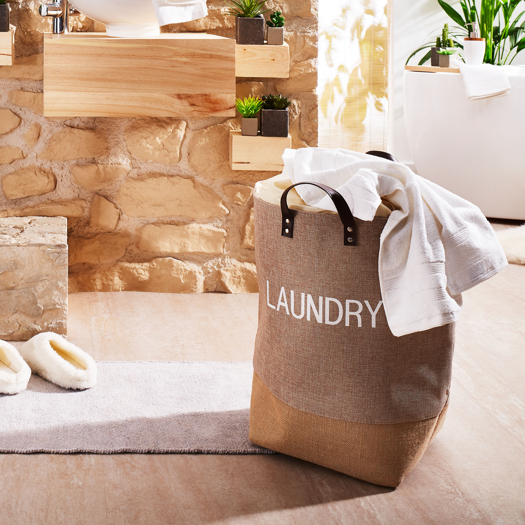 Washer Korb, Beige