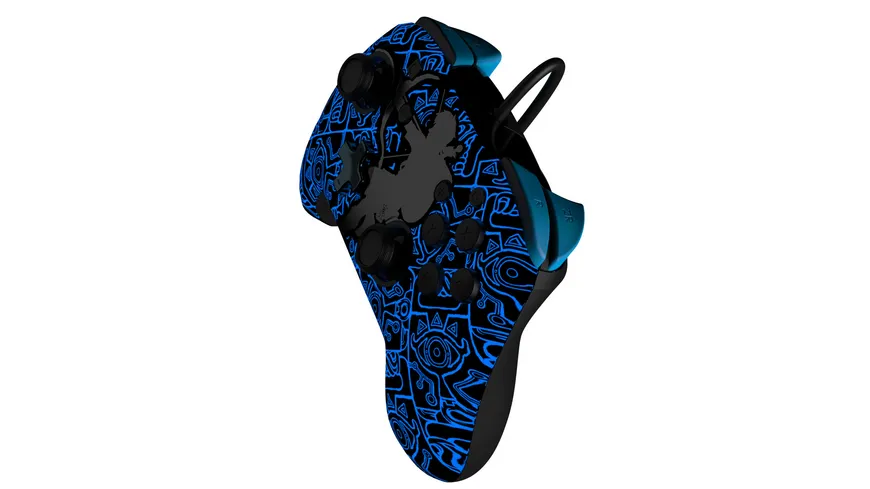 Nintendo Switch Sheikah Shoot Rematch Glow kabelgebundener Controller für Nintendo Switch, Nintendo Switch - OLED Model