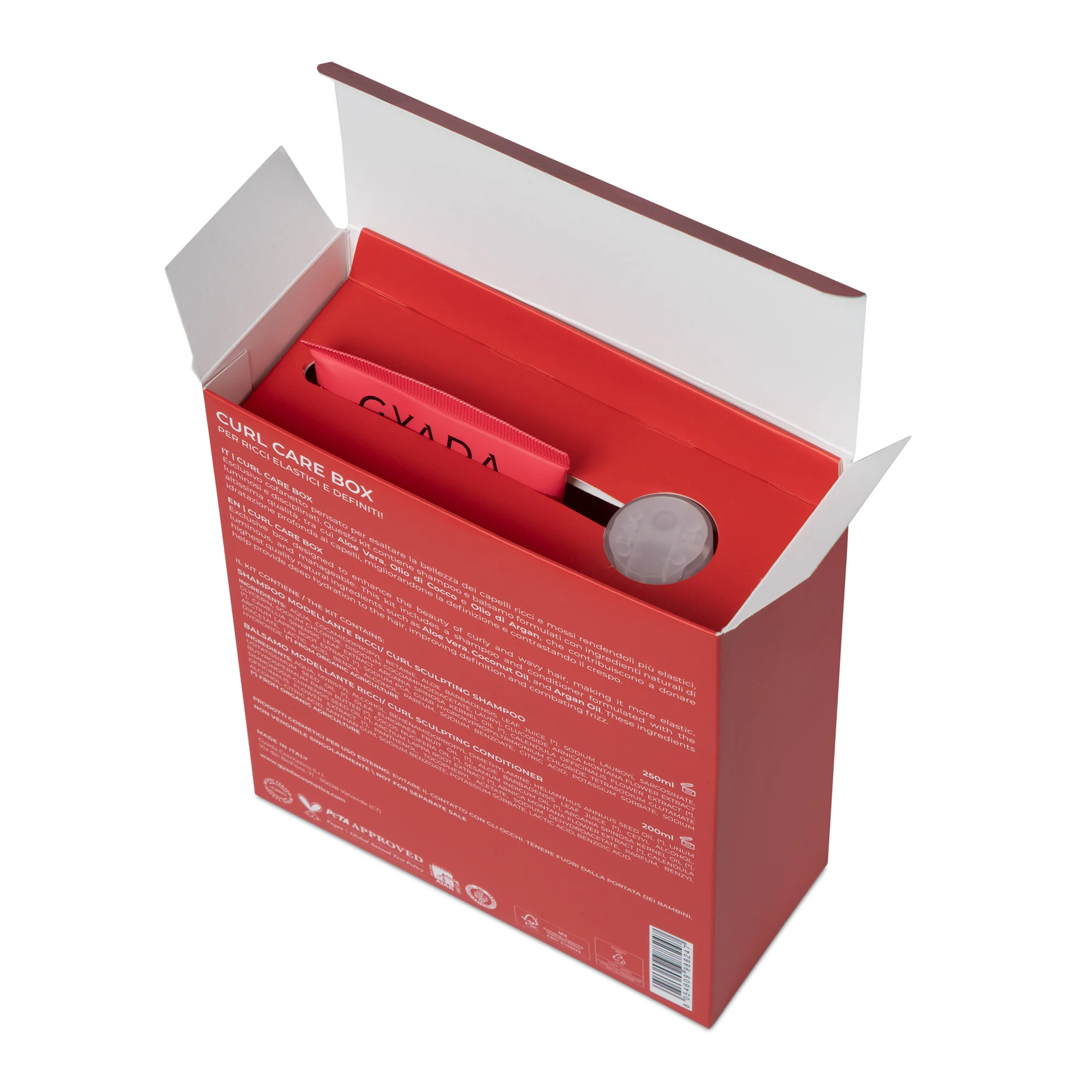 Curl Care Box - Linie de coafat, Șampon pentru bucle, Balsam pentru bucle