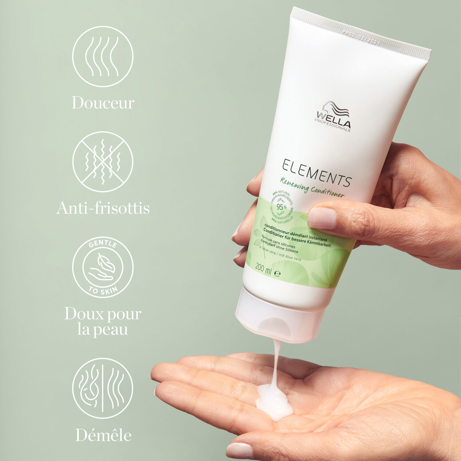 Wella Elements Renewing Soin Démêlant