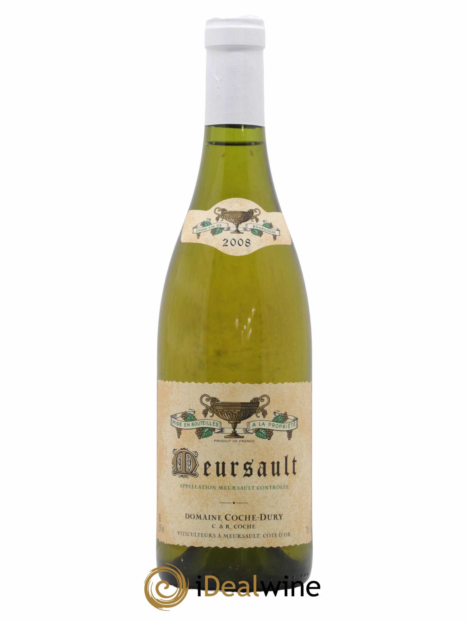 Meursault Coche Dury (Domaine)  2008 - Lot de 1 Bouteille