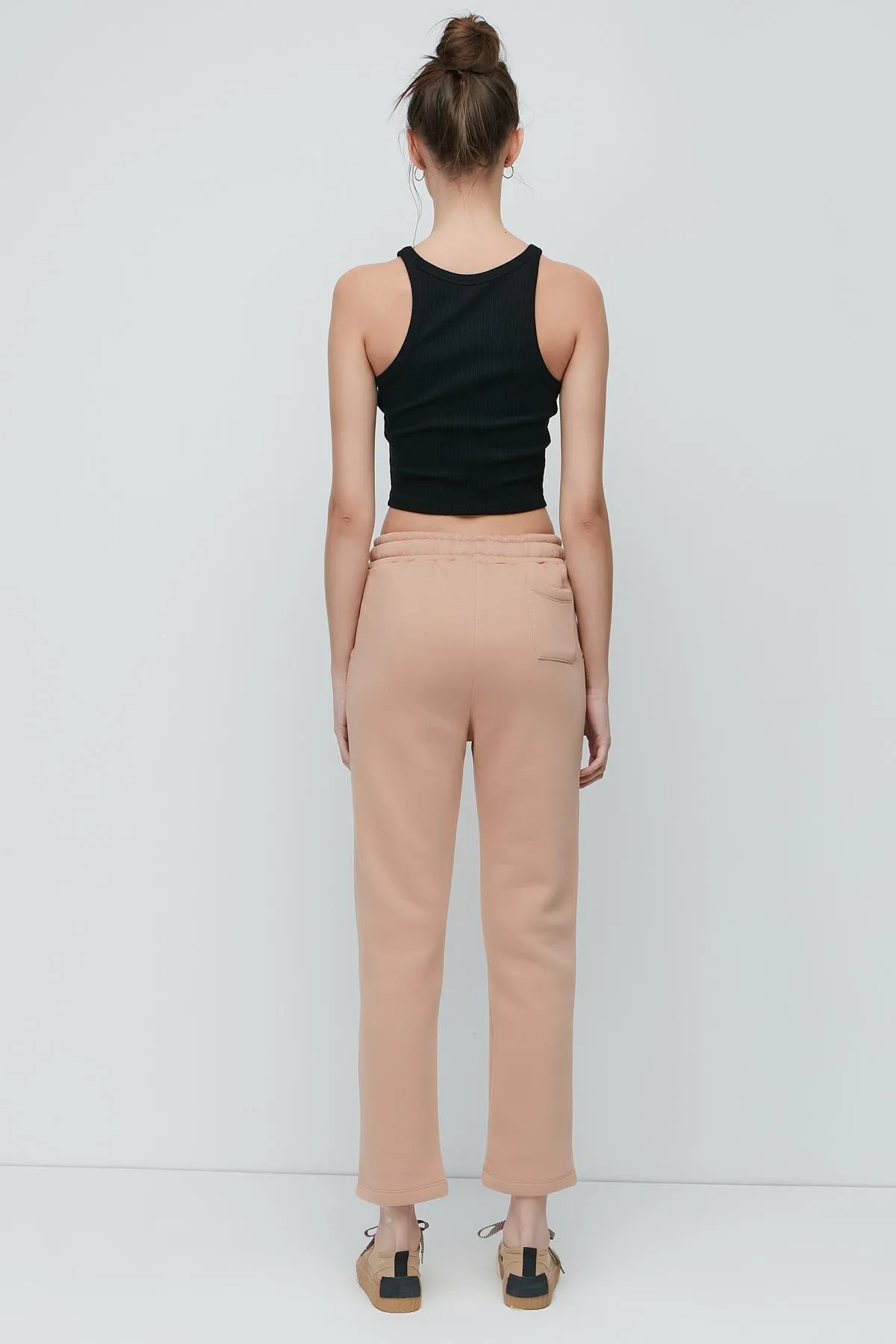 C&City  Jogginghose mit geradem Bein 901 Creme