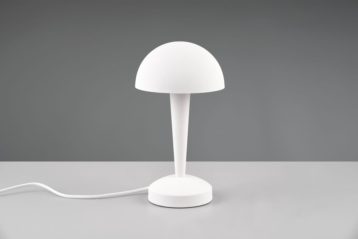 Reality Leuchten LED Tischlampe Canaria Weiß