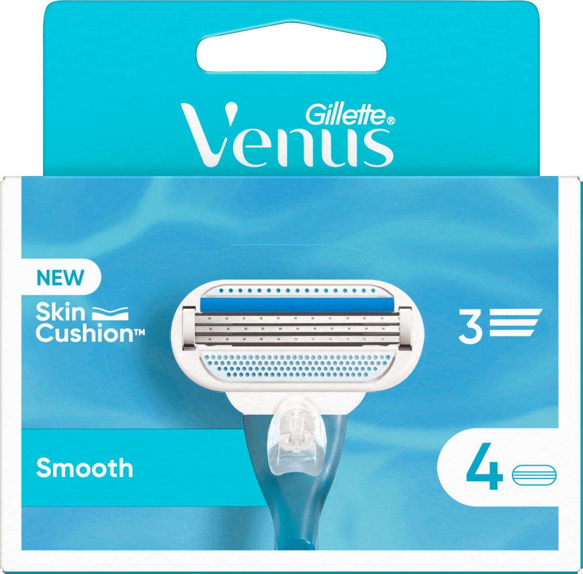 Rasierklingen, Smooth, 4 St