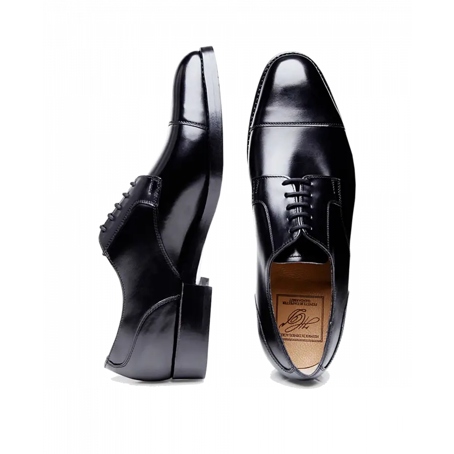 Heinrich Dinkelacker - Businessschuhe Oxford LUZERN CAPTOE BC Kalbsleder - schwarz