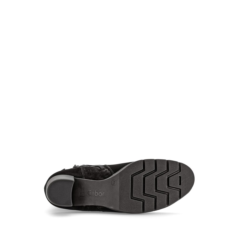 Gabor comfort Sportliche Stiefelette schwarz