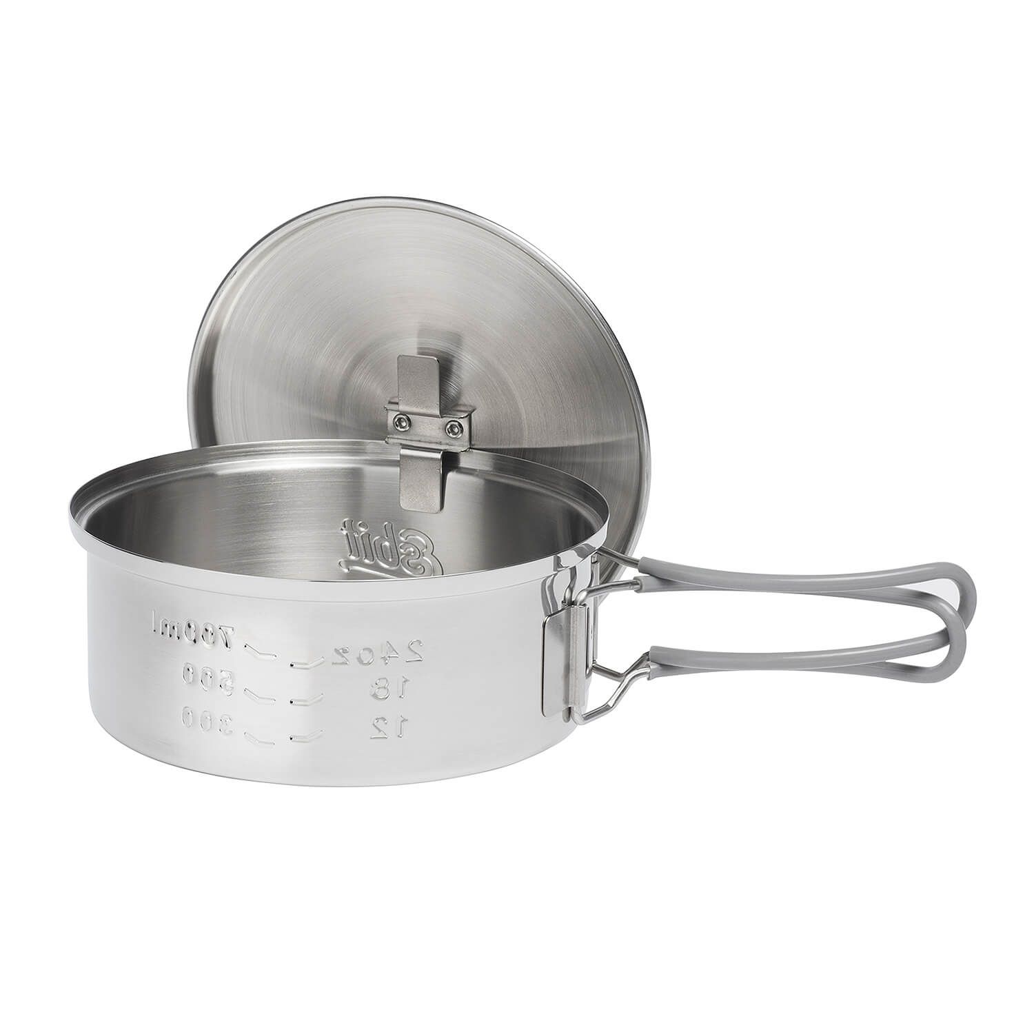 Topf aus 18/8 Edelstahl 1100 ml