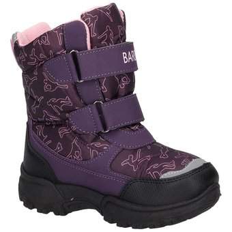 Barbarella Klett Boots in lila