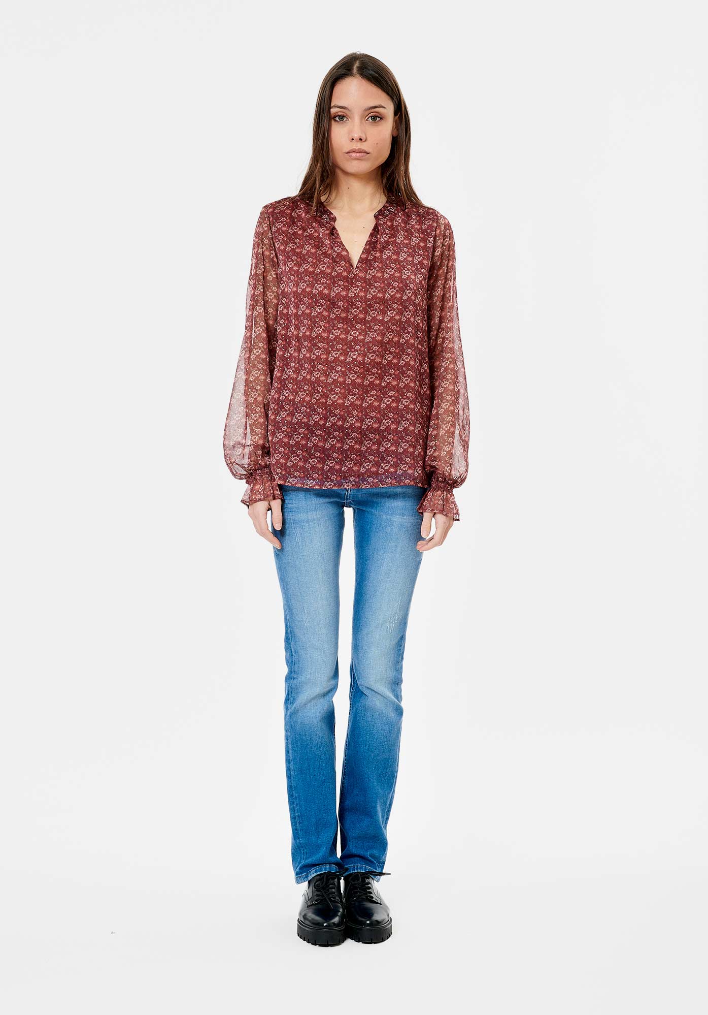 BEABE  Blouse fleurie Femme
