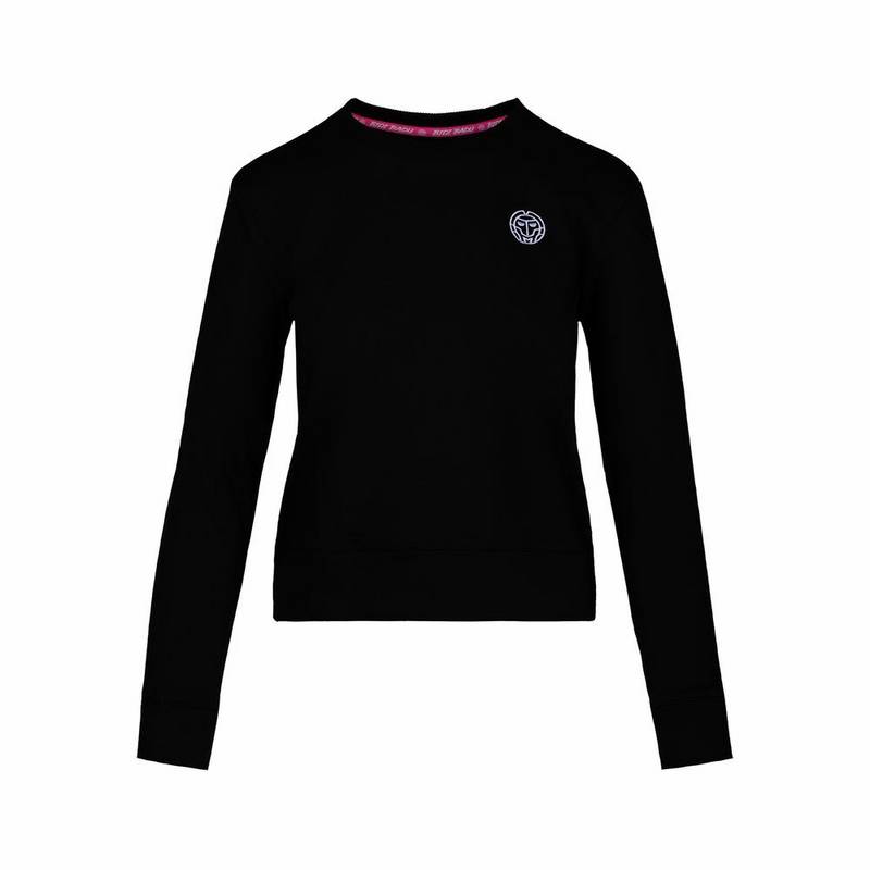 BIDI BADU Mirella Basic Crew Hoodie Damen