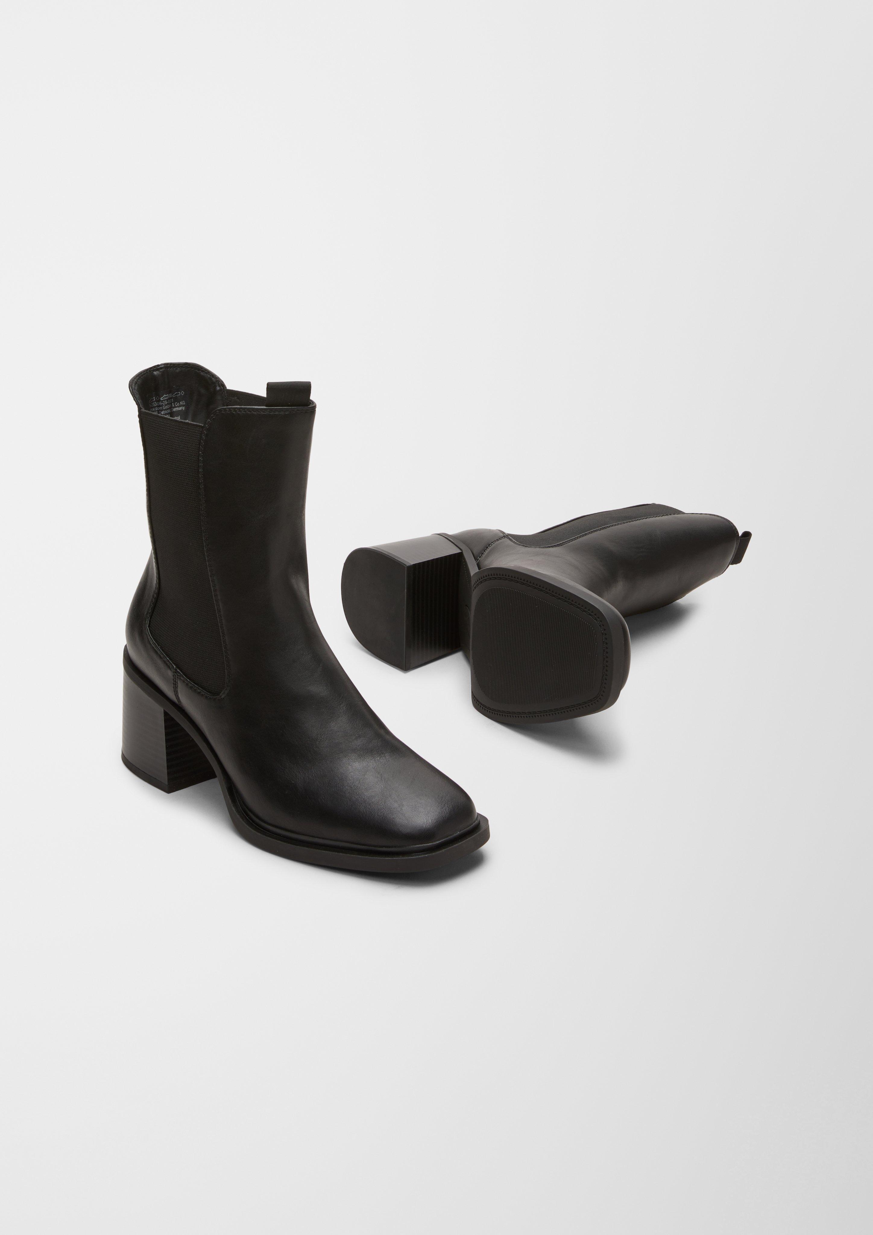 Stiefeletten mit Blockabsatz  6006655-001