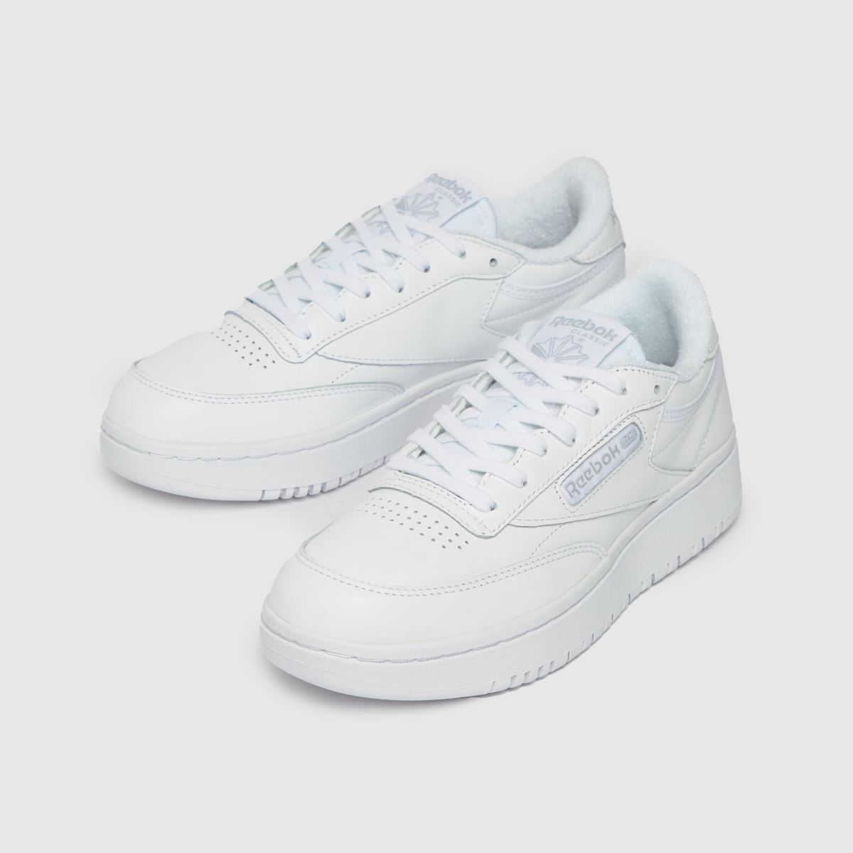 Reebok Club C dupla cipők fehér színben