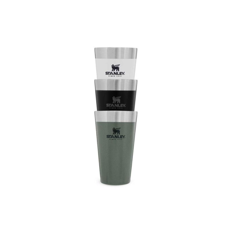 Stanley Adventure Stacking Beer Pint 16oz\/470ml Matte Black Pebble