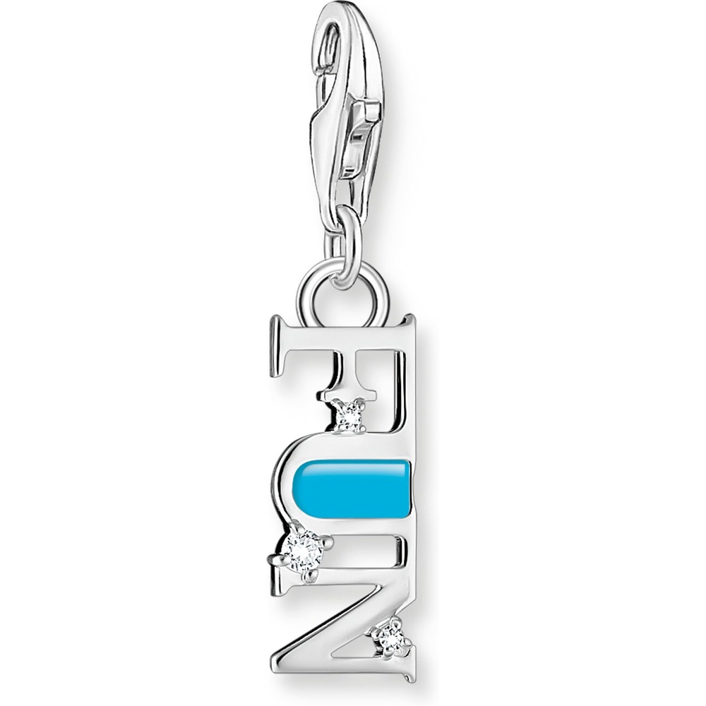 Thomas Sabo Charm 925 Argent, Émail Pendentif