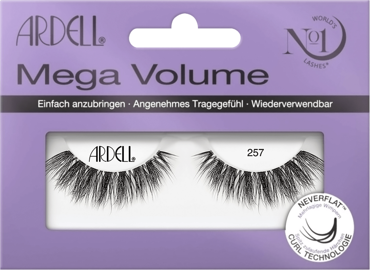 Künstliche Wimpern Mega Volume 257 (1 Paar), 2 St