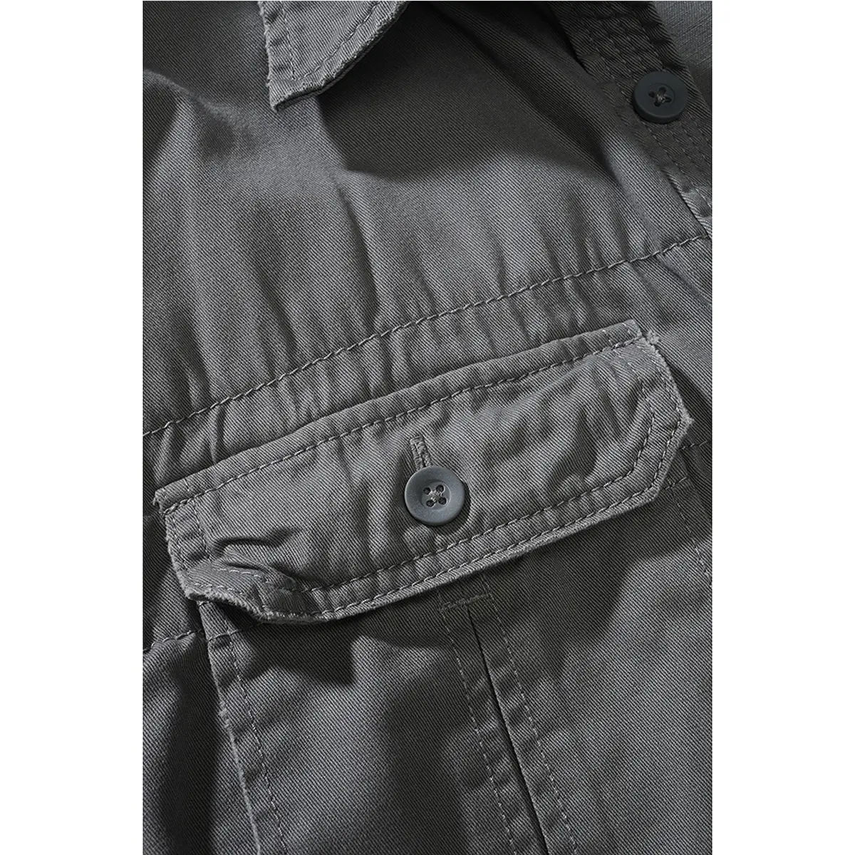 Brandit Vintage Shirt langarm anthrazit