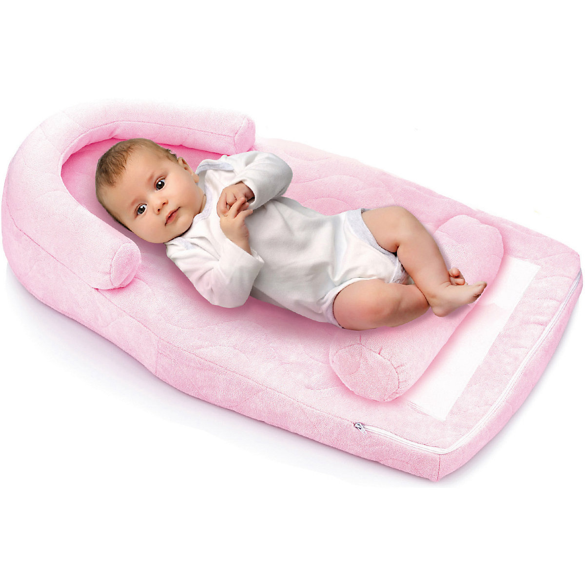 Babyjem Nestchen Reflux, orthopädisch, blau