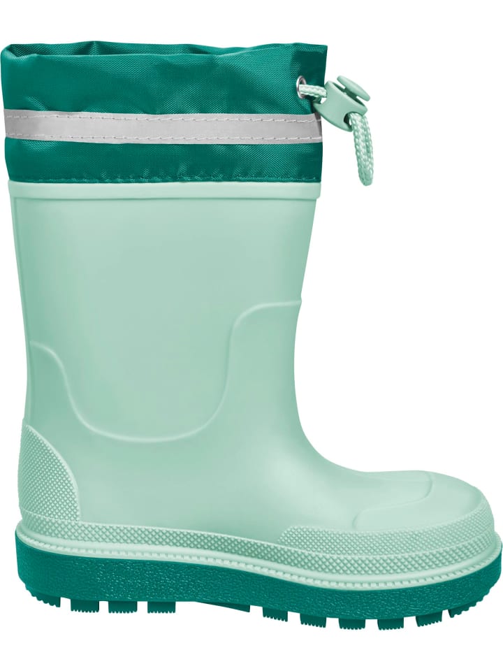 Playshoes Regenstiefel gefüttert in grün günstig kaufen