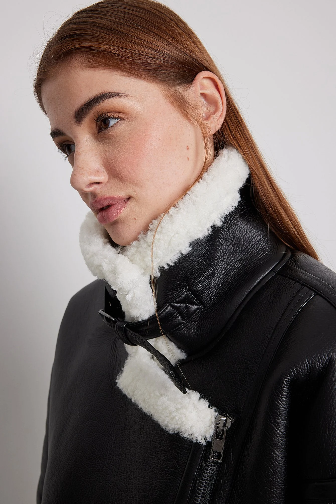 Fliegerjacke aus gebondetem Stoff