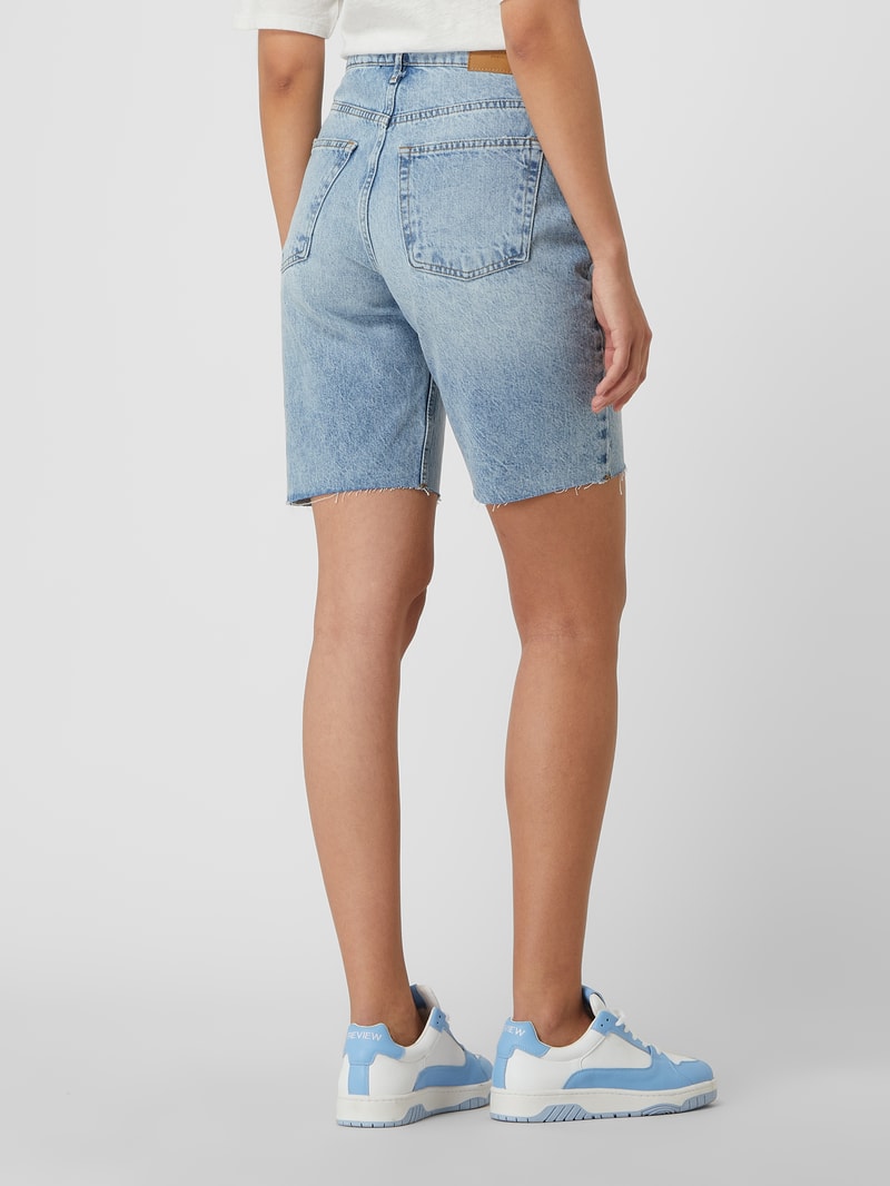 Jeansshorts aus Baumwolle in jeans
