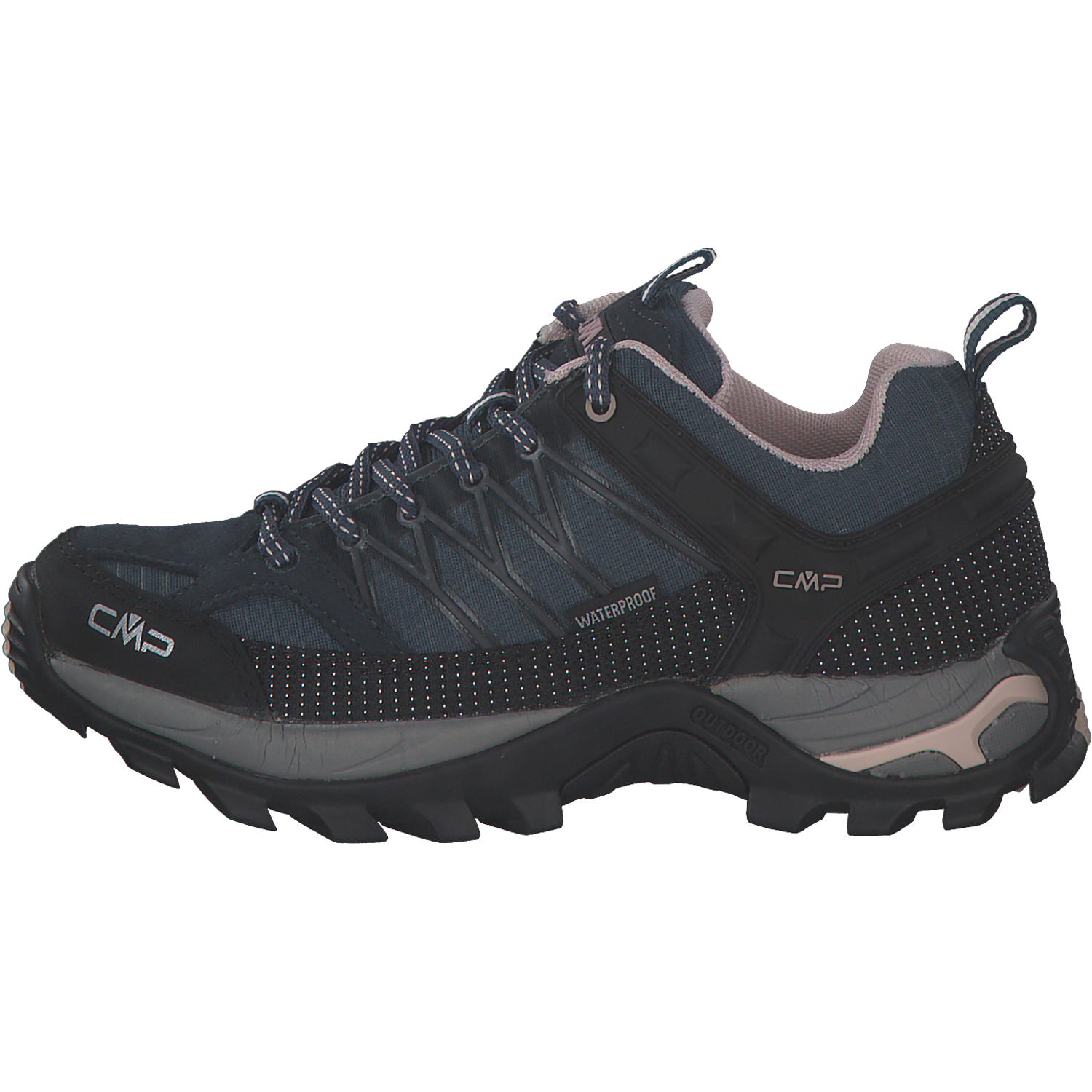 CMP Rigel 3Q54456, Trekkingschuhe, Damen, ashpalt-antracite-rose