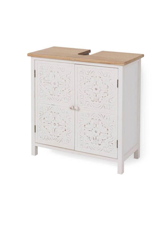 Waschbeckenunterschrank mit Ornament