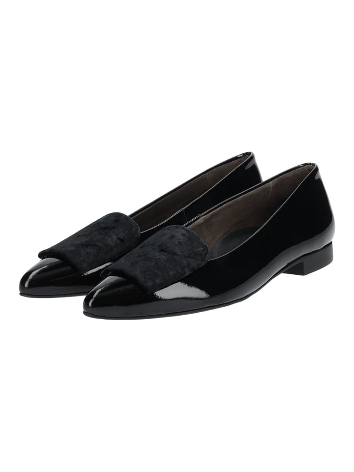 Paul Green Ballerinas in Schwarz Lack günstig kaufen