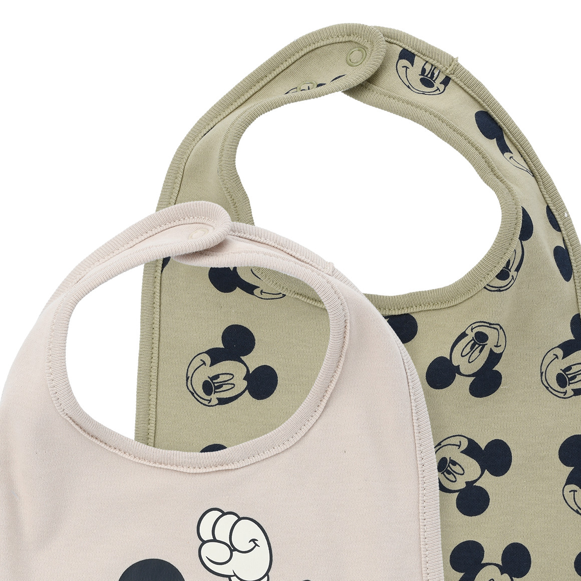 2 Micky Maus Lätzchen im Set