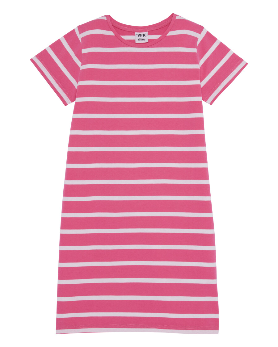 Kleid mit Streifen