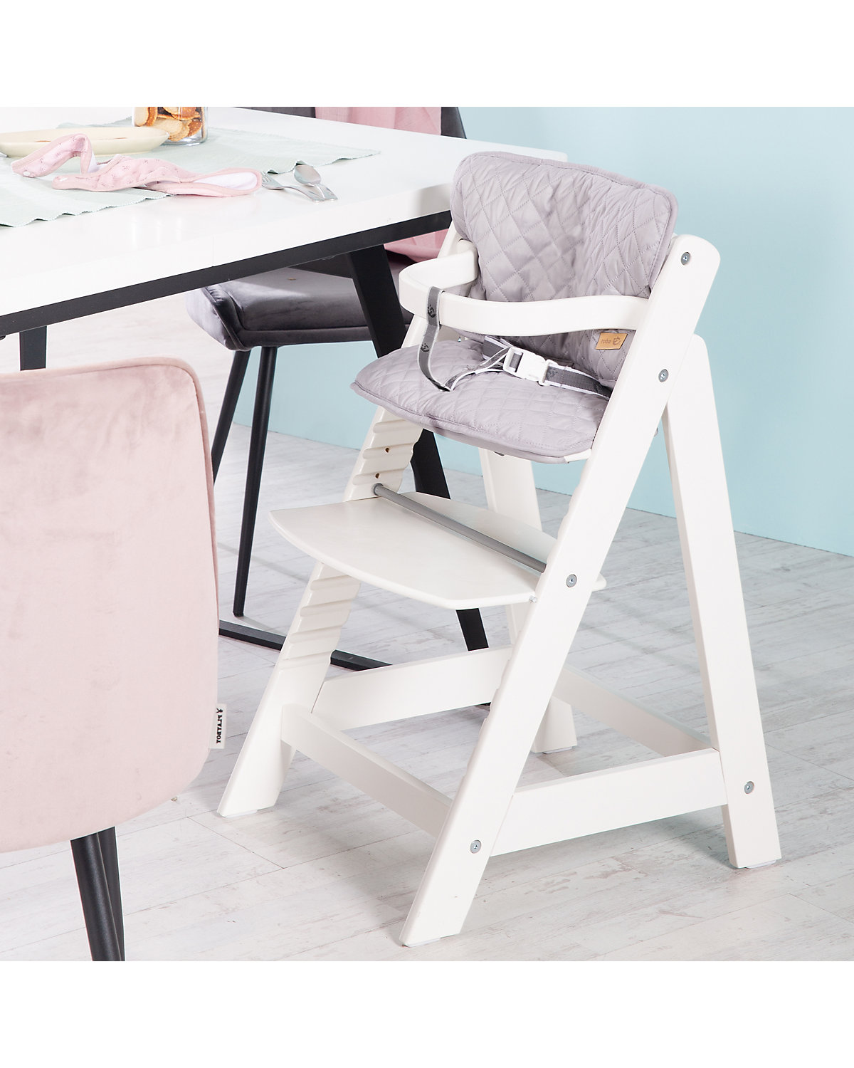 Set Sit Up III inklusive Sitzverkleinerer roba Style grau