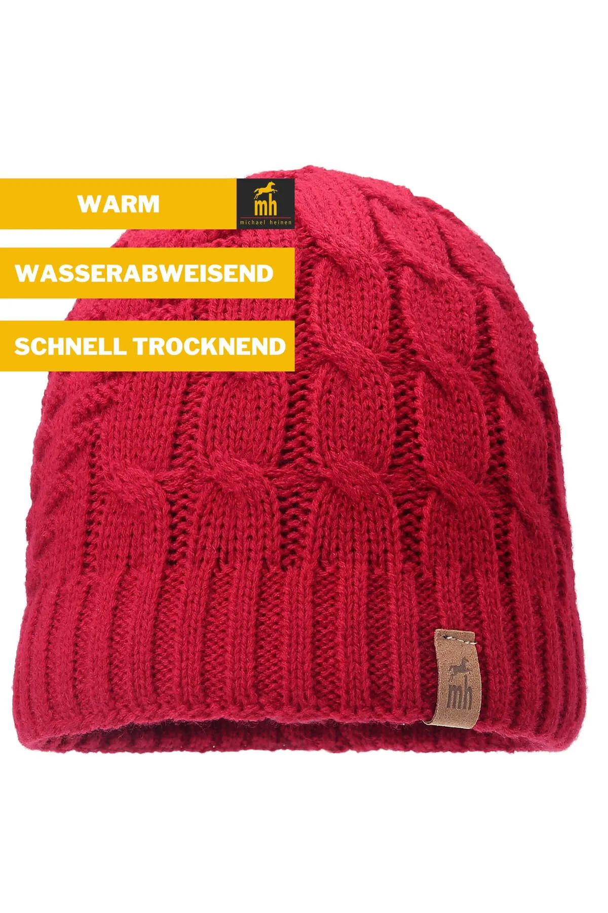 Michael Heinen  Wintermütze warm, modisch und kuschelig