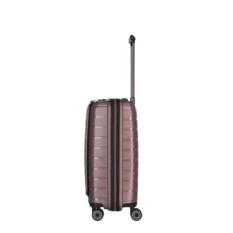 Travelite AIR BASE Trolley S m. Vortasche (4 Räder) - Flieder