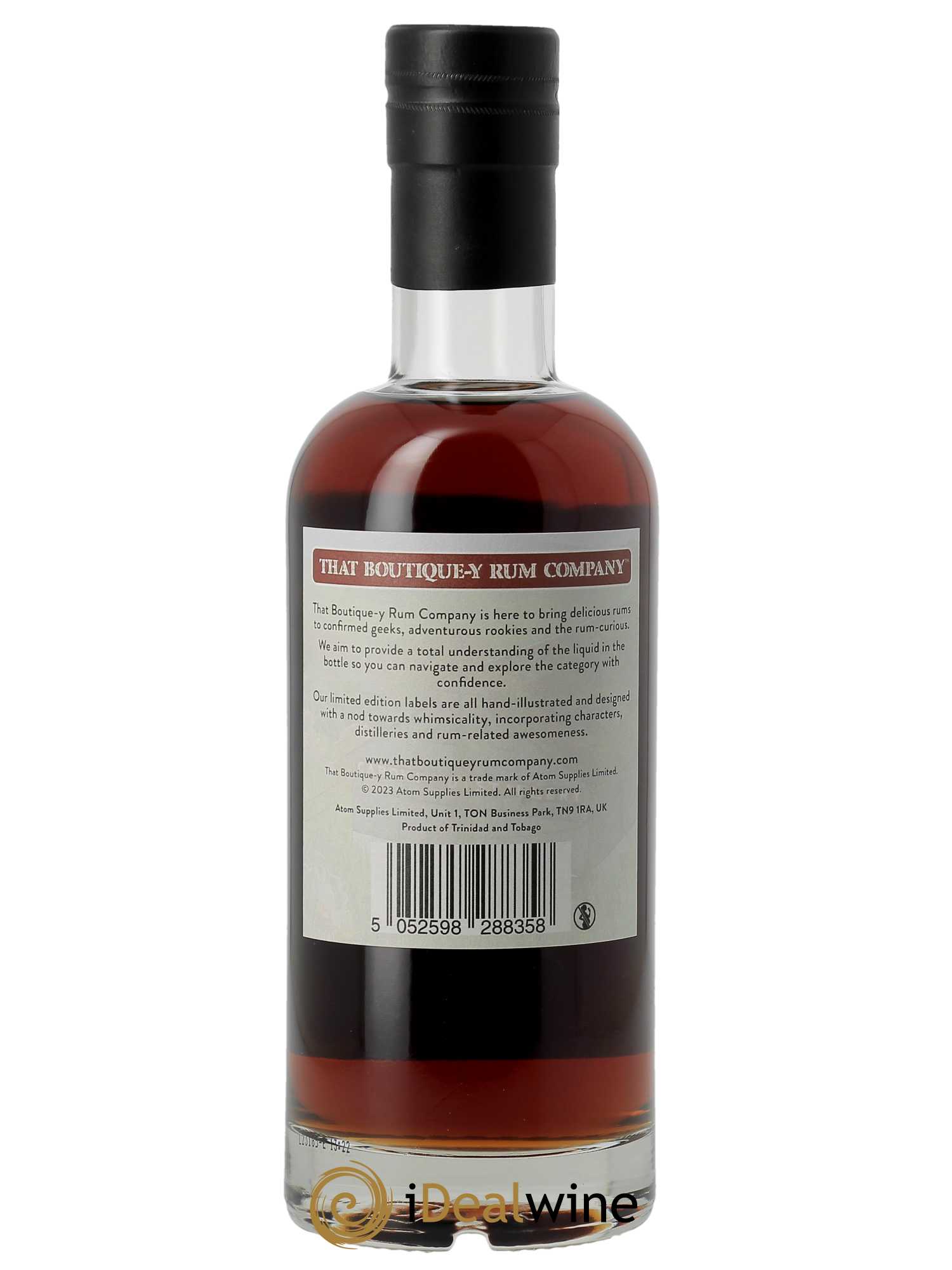 Rhum Caroni 20 ans Islay Cask Finish TBYWC   - Lot de 1 Bouteille
