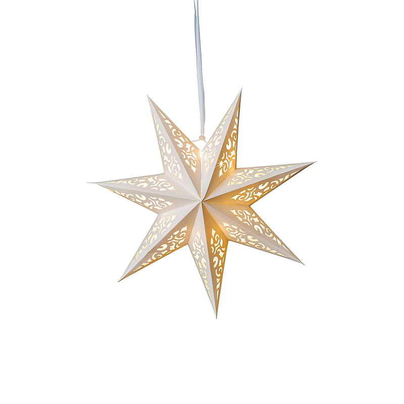 Light IT Julestjerne 45 cm, m/LED-lys batteridrevet