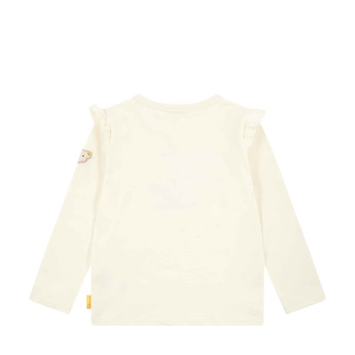 T-Shirt langarm, beige für Mädchen