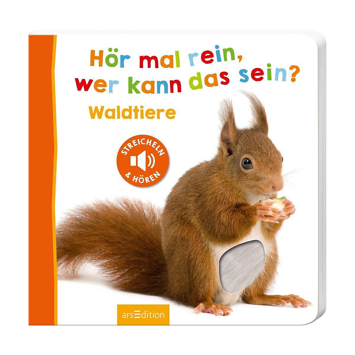 Hör mal rein, wer kann das sein Waldtiere, Soundbuch mit Tiergeräuschen