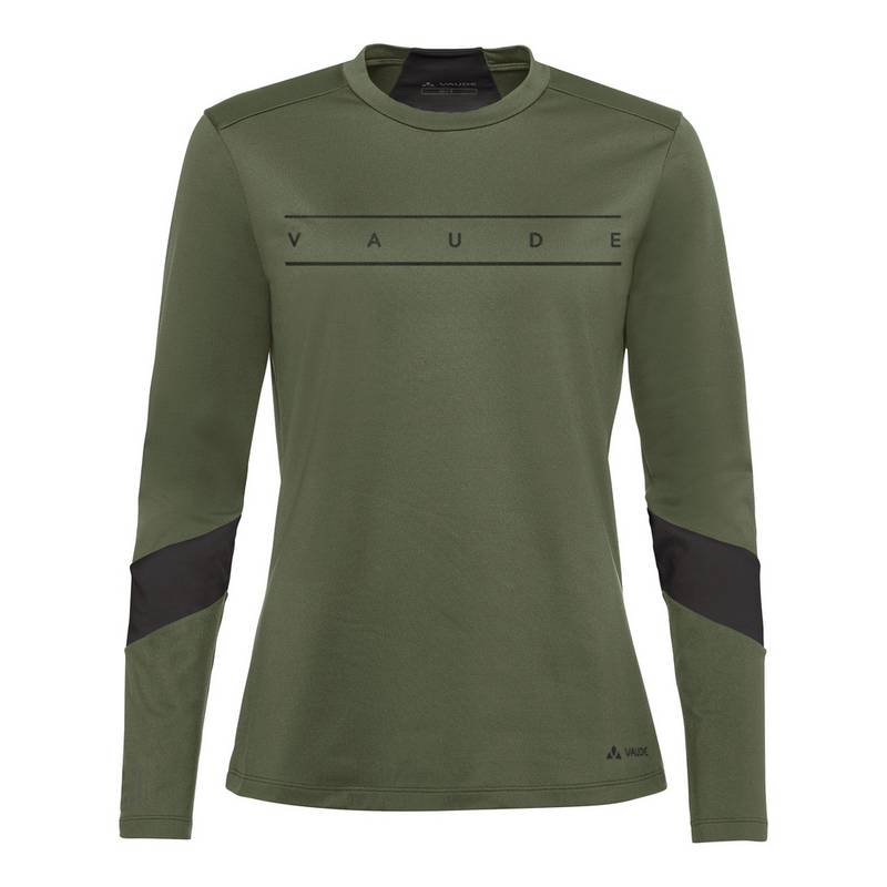 VAUDE Women's Qimsa LS Logo Shirt Sweatshirt Damen