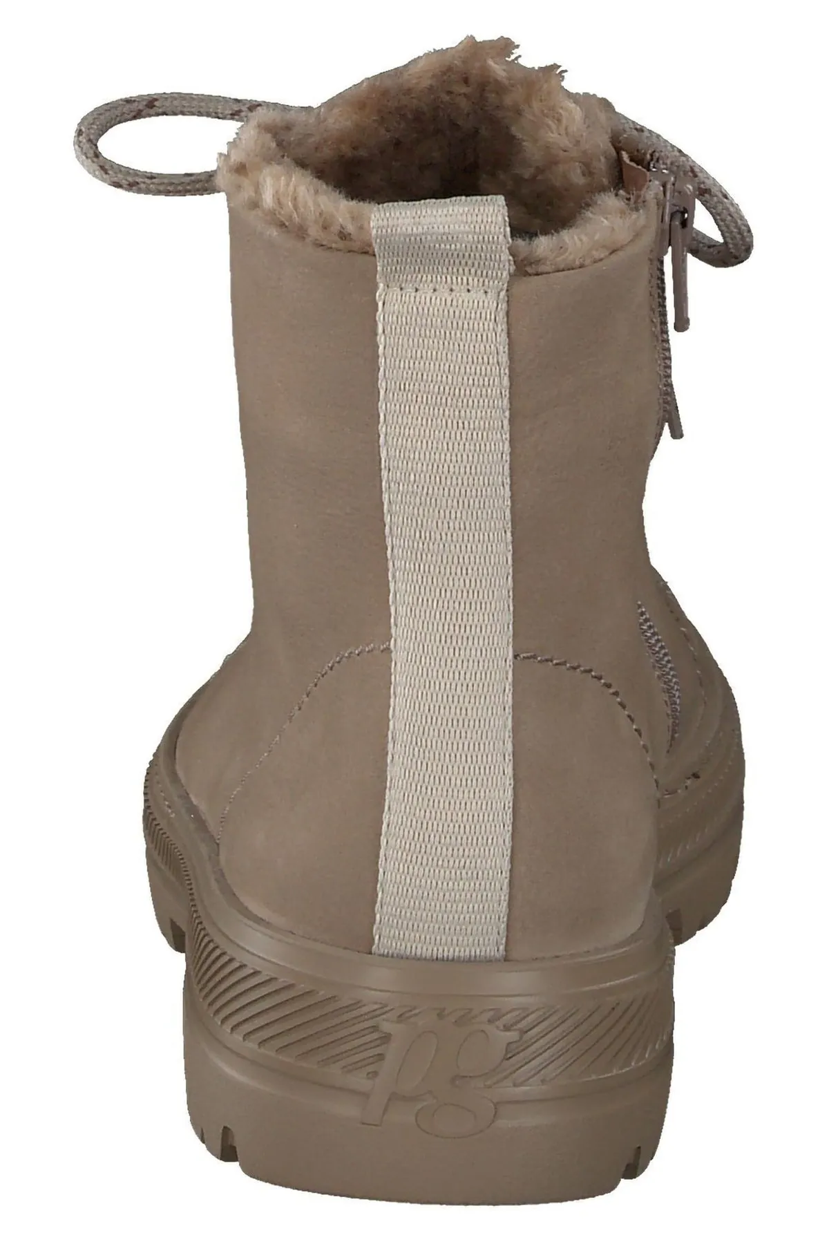 Paul Green  Stiefelette - Beige - Blockabsatz