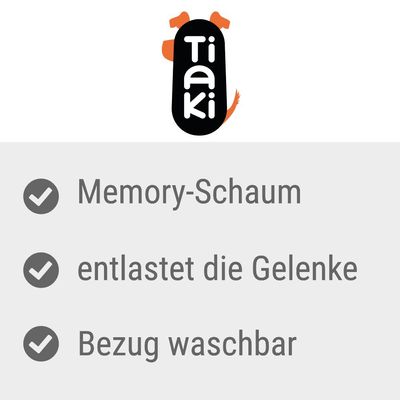 TIAKI Orthopädische Hundematratze Outdoor