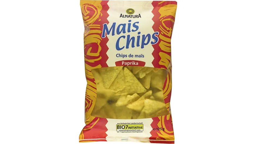 Alnatura Bio Maischips Paprika 125 g